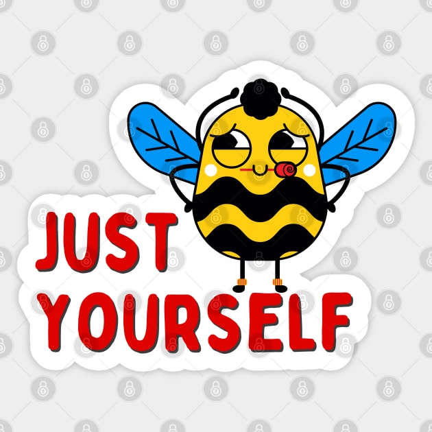 Bee yourself Sticker by jjsealion